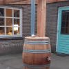 200 L met onderzetter en los deksel