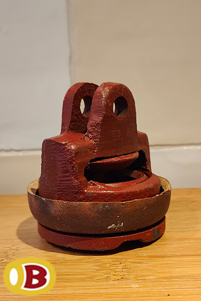 handpomp zuiger rood