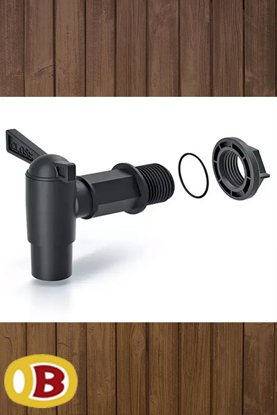 kunststof kraan 3/4 maat